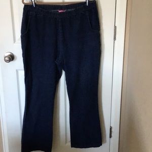 Woman Within Stretch Pull On Jeans 20W